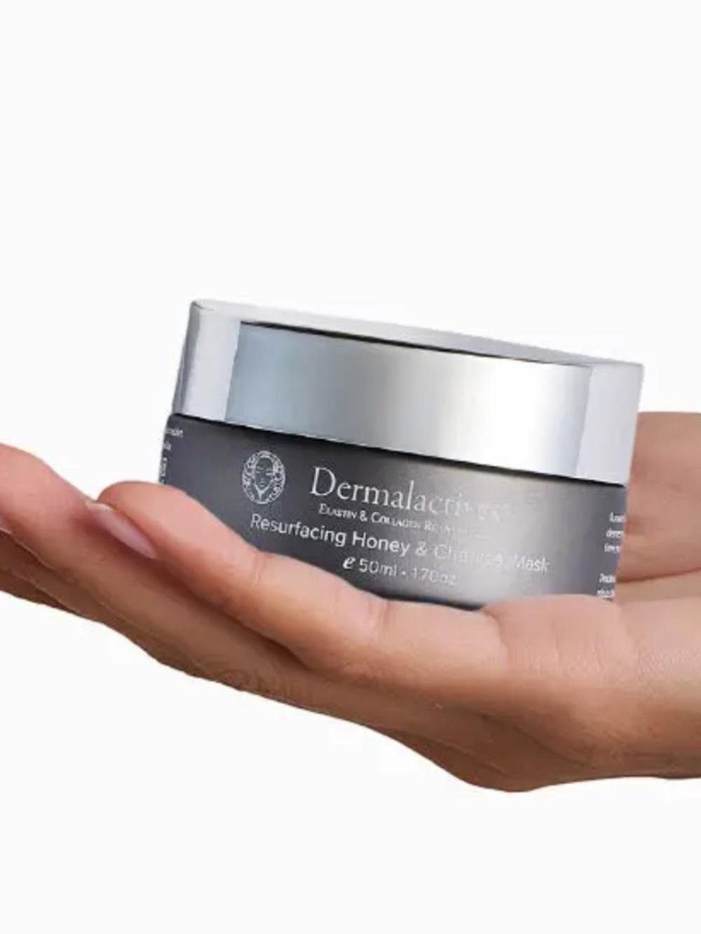 Dermalactives Resurfacing Honey & Charcoal Mask — Silver